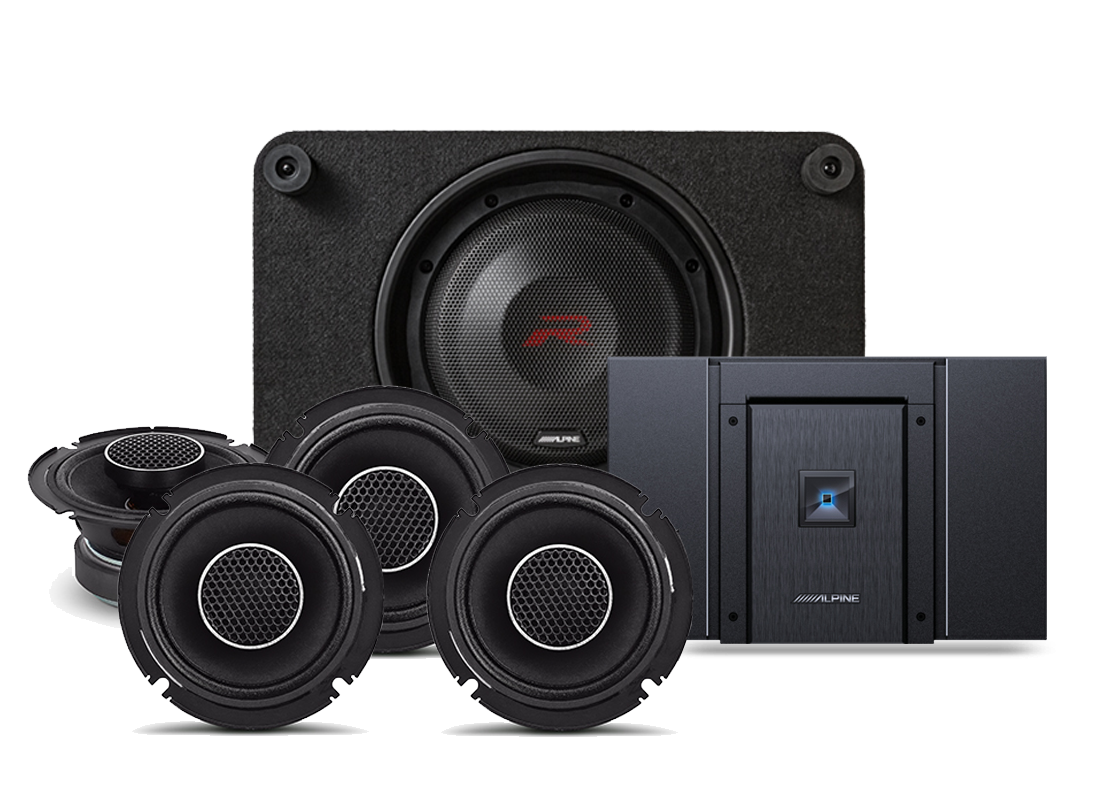 SUB ADD / BOOST 2 - Alpine 2024+ w/ Factory BASE AUDIO | Add Sub + Boost Speakers