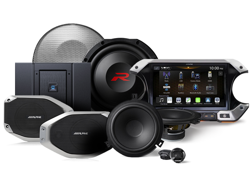 BIG BASS SYS ONE - Alpine 2018-2023 Radio/Speaker/Sub Package with Premium Sound