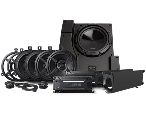 PSS-22WRA-PREMIUM - Alpine Direct Fit Complete Speaker System for Select 2011-18 Jeep Wrangler JK Unlimited Models