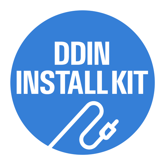 DDIN Install Kit - Dash Kit, Harnesses, Antenna Adapter & MRR