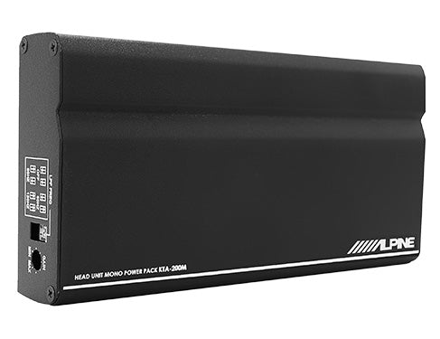 KTA-200M - Alpine Mono Power Pack Amplifier with PowerStack
