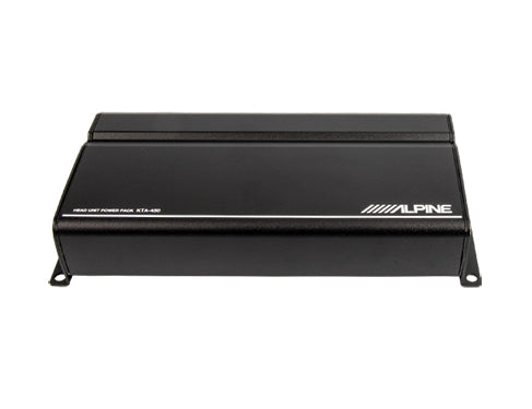 KTA-450 - Alpine Compact 4 Ch Amp, 50 Watts RMS x 4