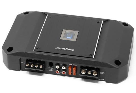 R2-A75M - Alpine R-Series 750W Mono Amplifier Hi-Res Certified