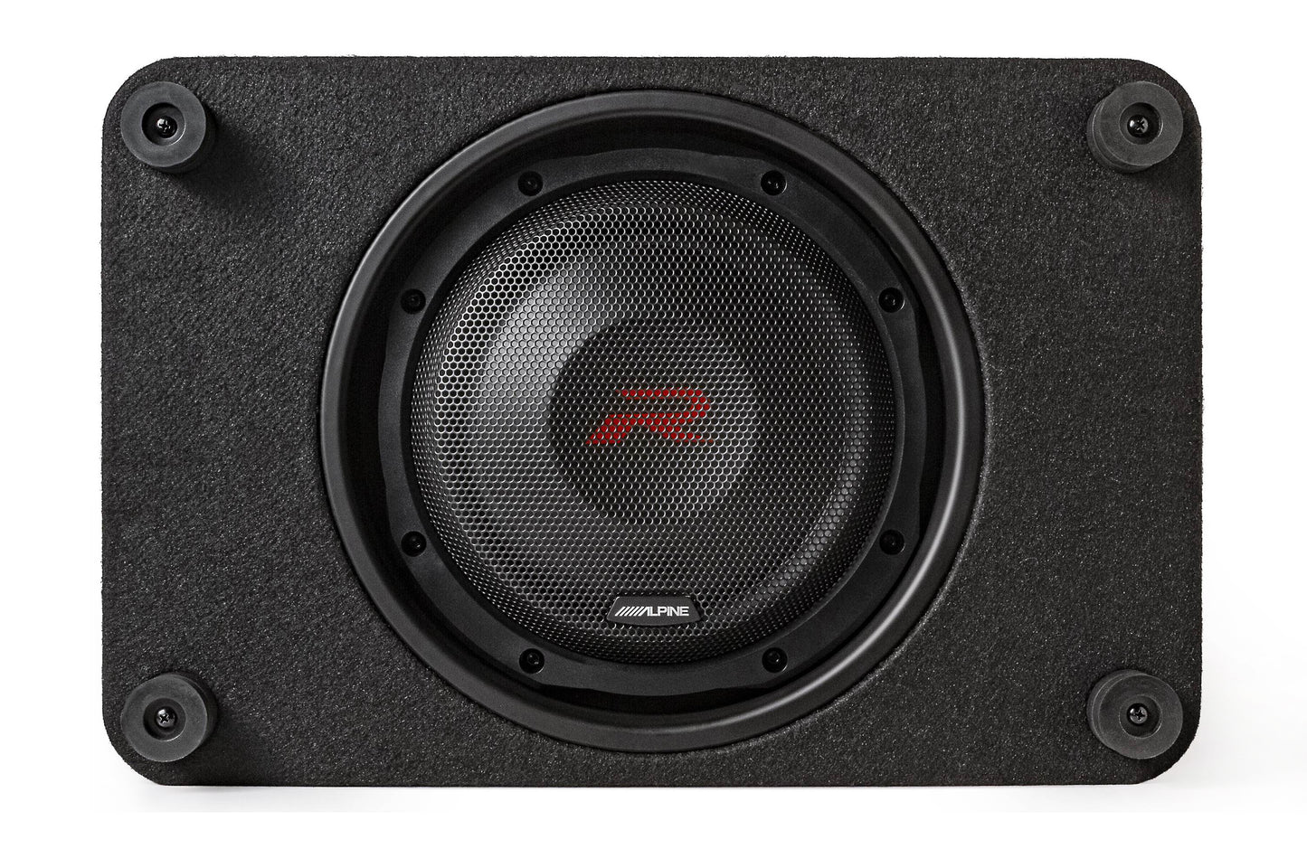 RS-SB10 - Alpine R-Series 10" Halo Shallow Pre-Loaded Subwoofer Enclosure