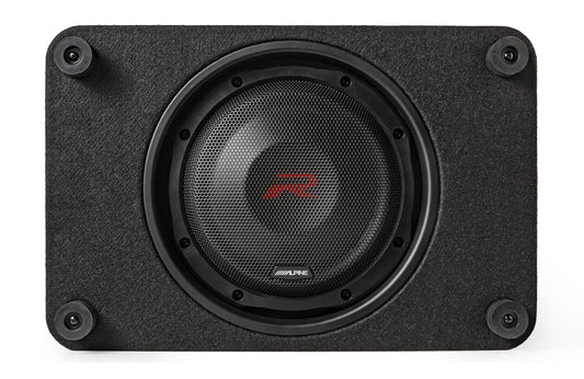 RS-SB10 - Alpine R-Series 10" Halo Shallow Pre-Loaded Subwoofer Enclosure