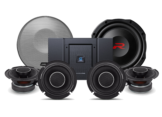 SUB ADD / BOOST  1 - Alpine 2024+ w/ Factory PREMIUM SOUND  |  Add Sub + Boost Speakers