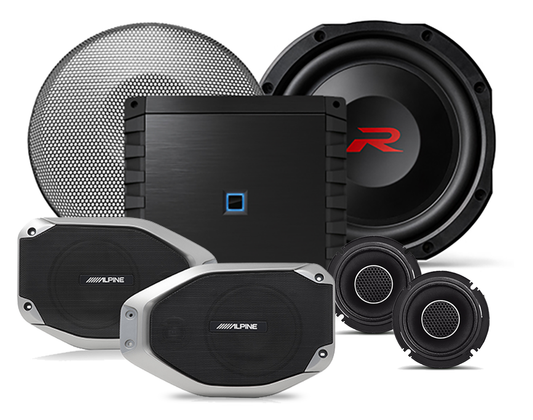 RUBICON  1 - Alpine 2018-2023 w/ Factory PREMIUM SOUND  |  Add Sub + Speaker Upgrade